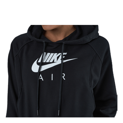 Nsw Air Hoodie Flc White/Black