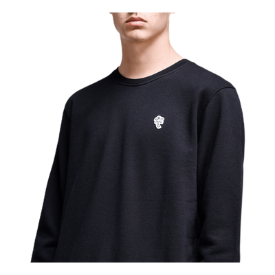 Sporty La Crewneck Black