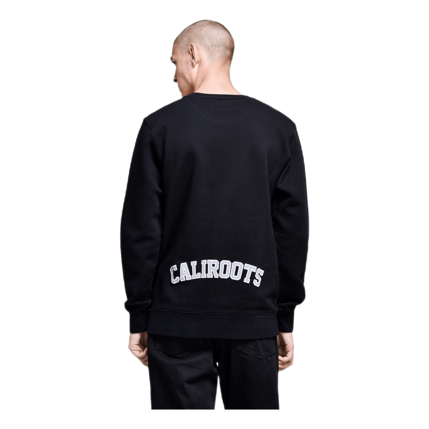 Sporty La Crewneck Black