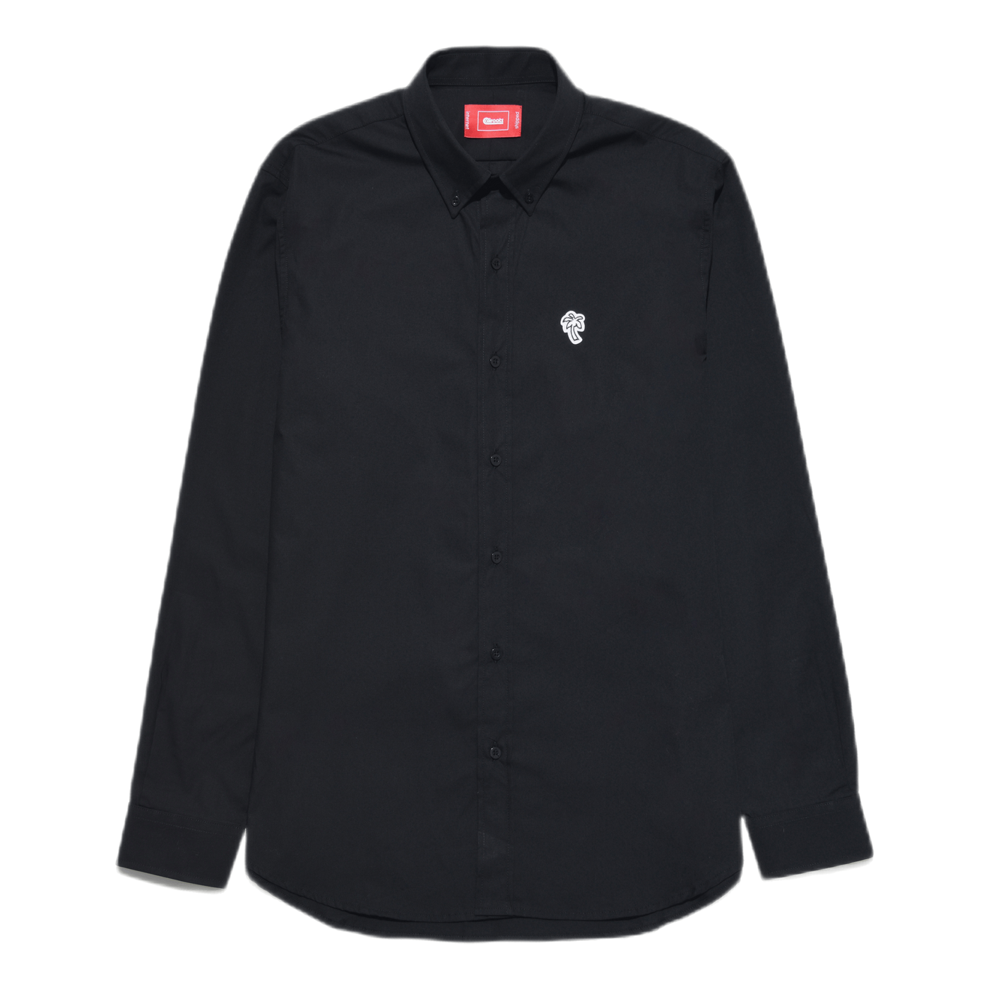 Poplin Palm Shirt Black