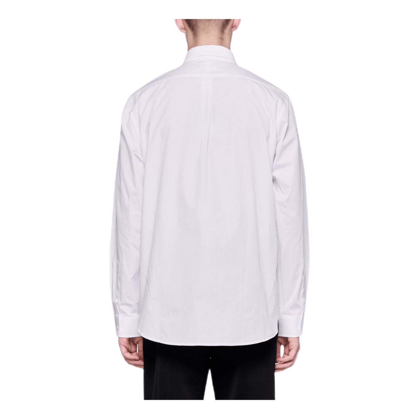 Poplin Palm Shirt White