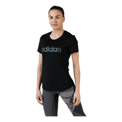 Women D2M Logo T-Shirt Black / Grey Six