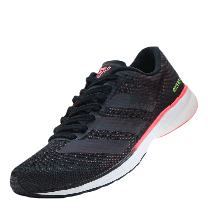 Adizero Adios 5 Shoes Core Black / Core Black / Signal Pink / Coral