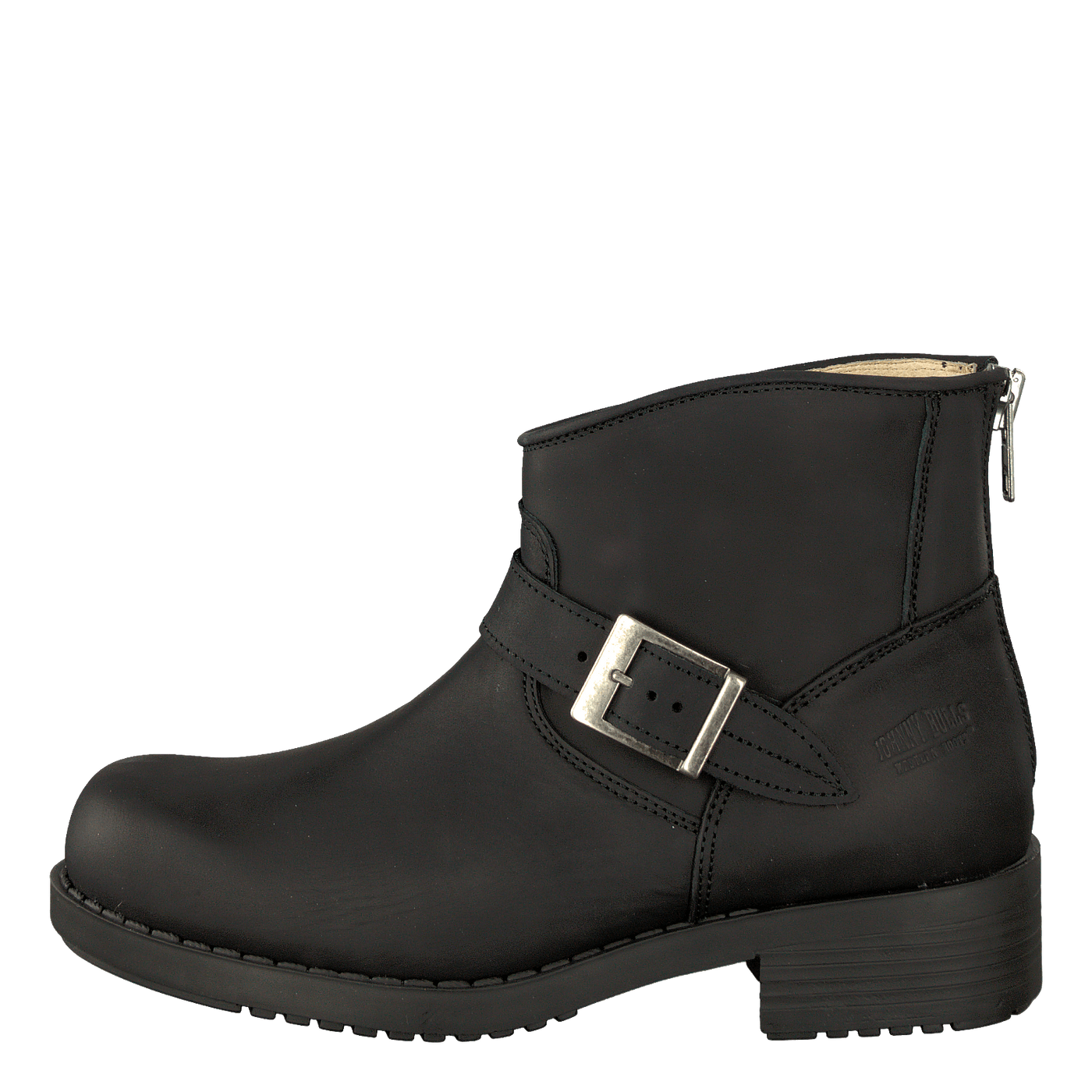 Very Low Boot Zip Back Black/Silver