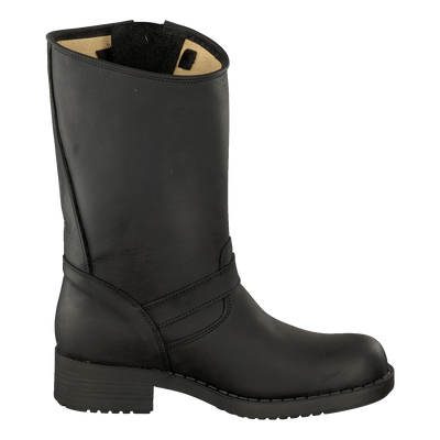 Mid Boot Black/Silver
