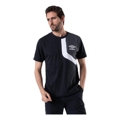 Diamond Cut Pocket Tee Black