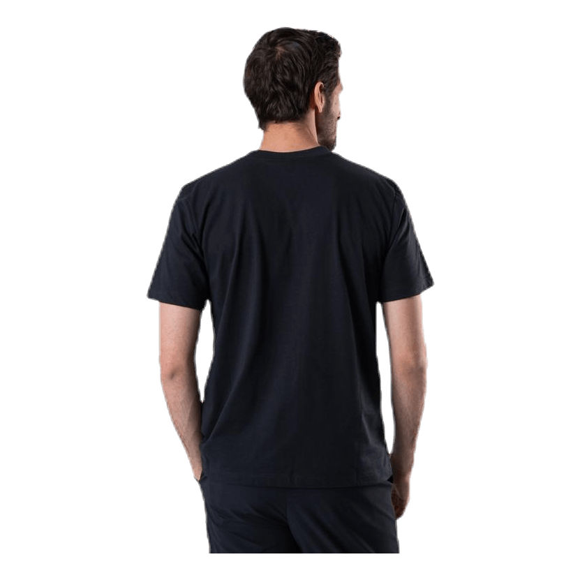 Diamond Cut Pocket Tee Black