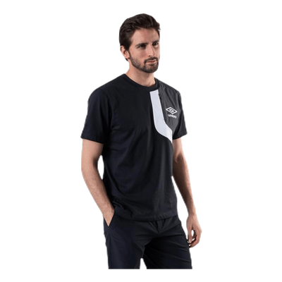 Diamond Cut Pocket Tee Black