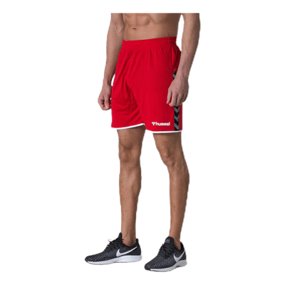 Authentic Poly Shorts Red