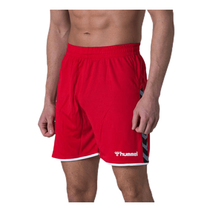 Authentic Poly Shorts Red