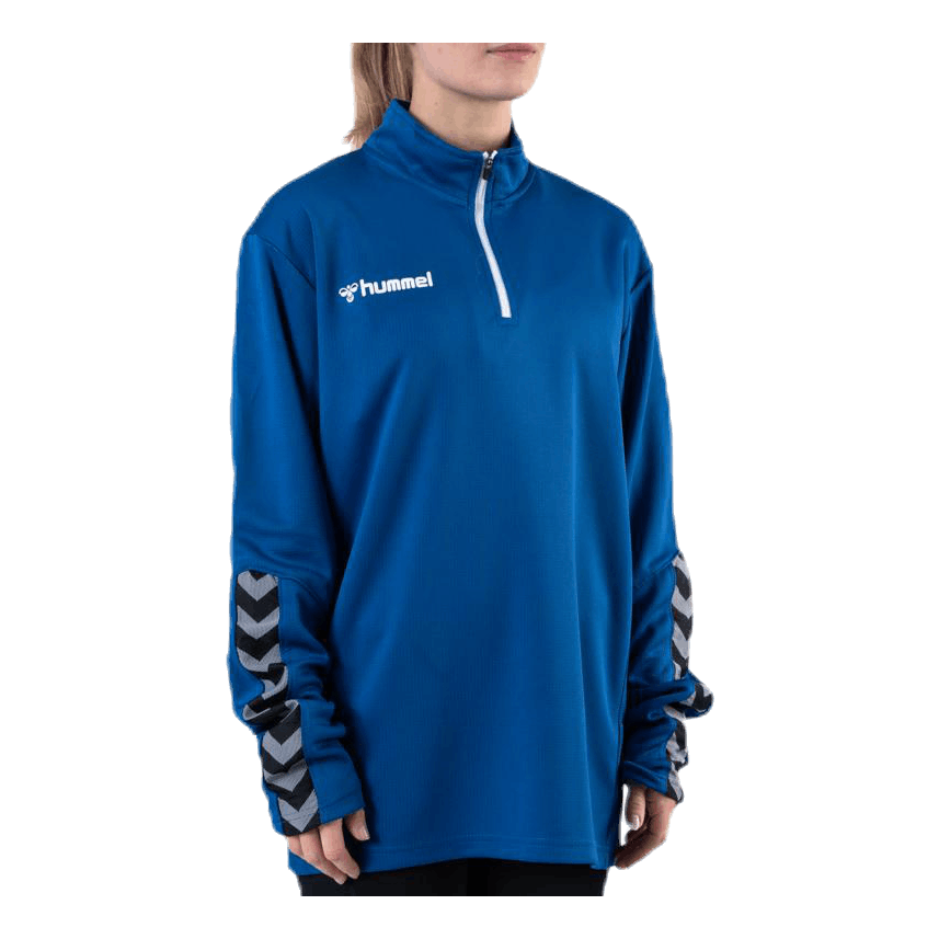 Authentic Half Zip Sweatshirt Blue