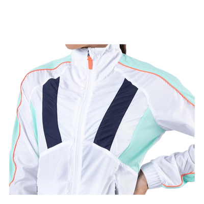 Trophy Zip Jacket White