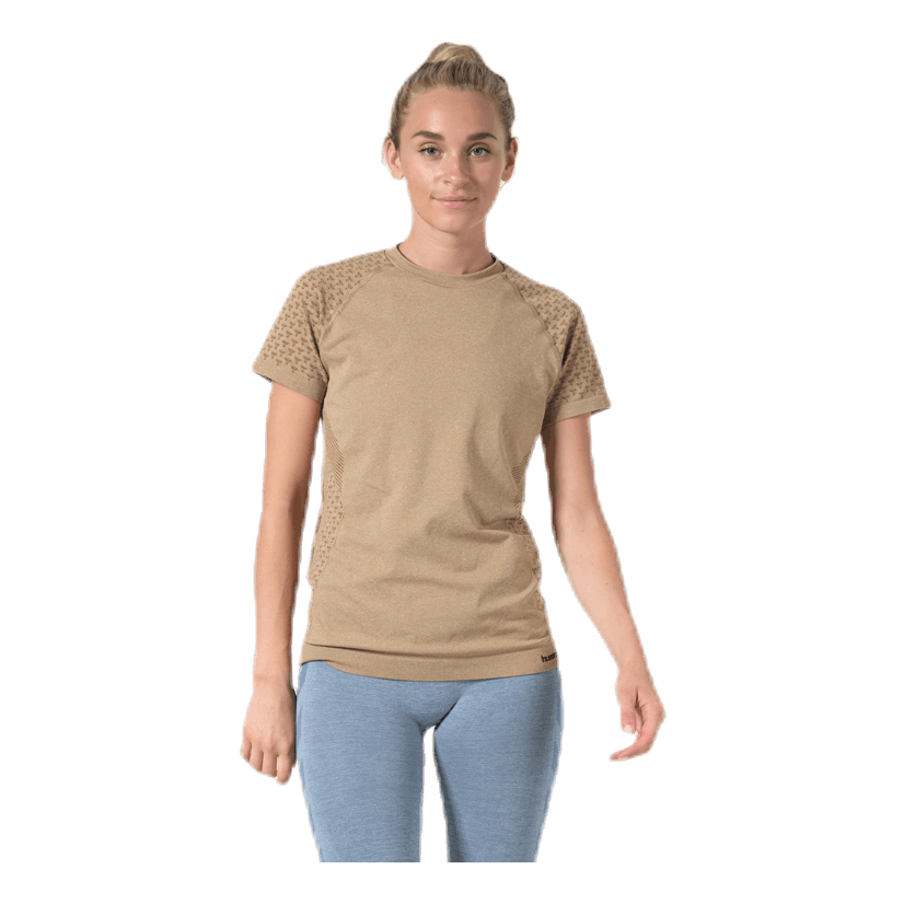 CI Seamless SS T-Shirt Brown