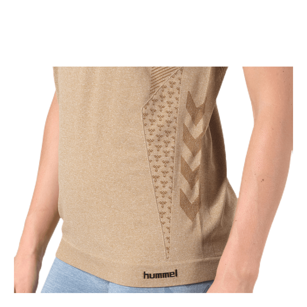 CI Seamless SS T-Shirt Brown