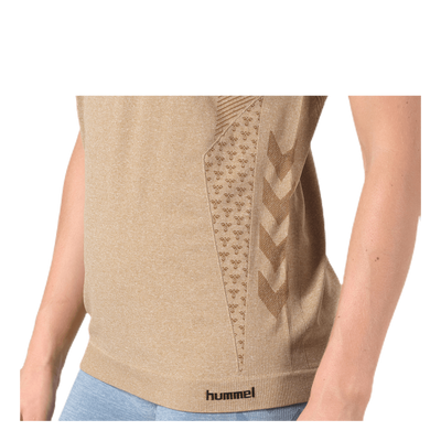 CI Seamless SS T-Shirt Brown