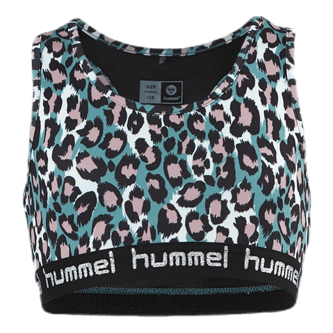 Junior Mimmi Sports Top Pink/Turquoise