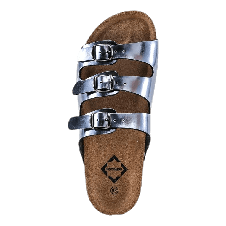 Rosario Slipper Silver