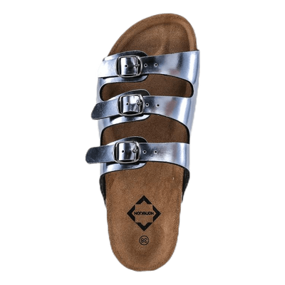 Rosario Slipper Silver