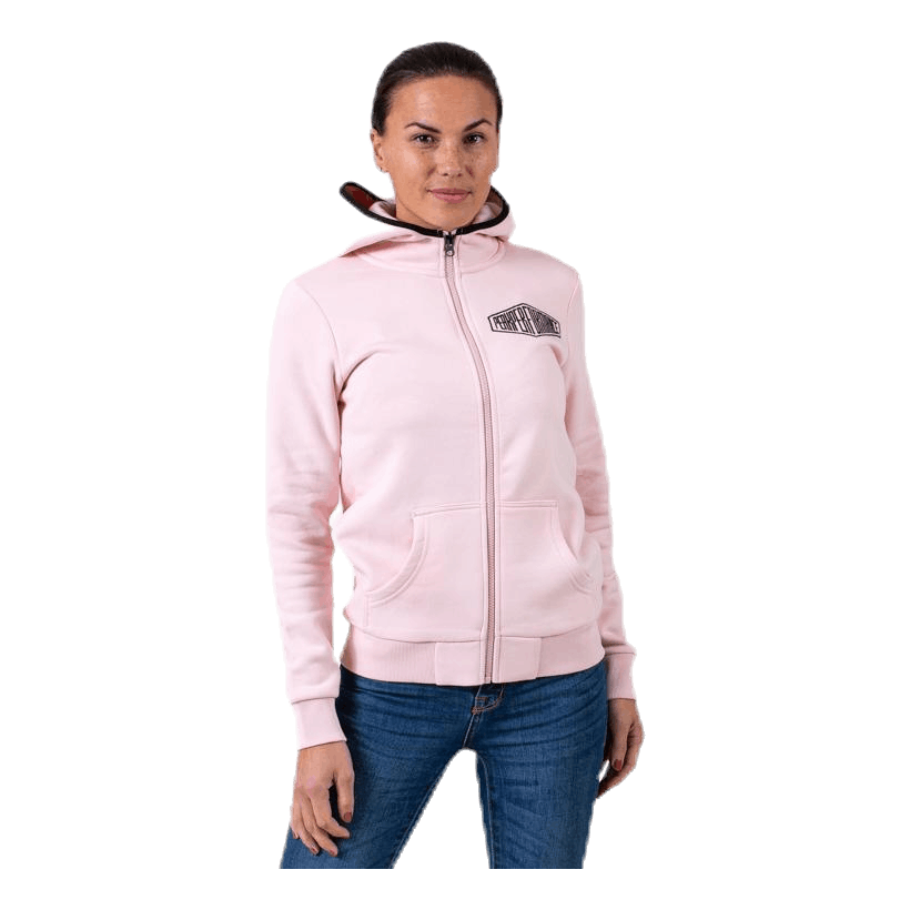 Comfy Zip Hood Pink