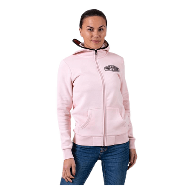 Comfy Zip Hood Pink