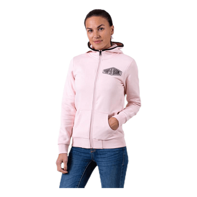 Comfy Zip Hood Pink