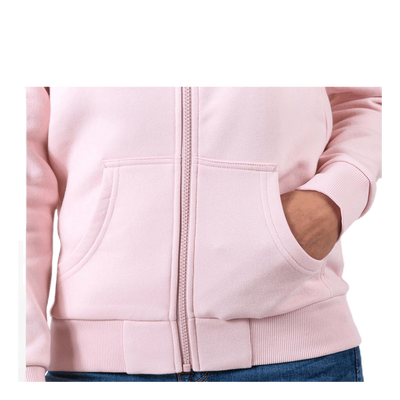 Comfy Zip Hood Pink