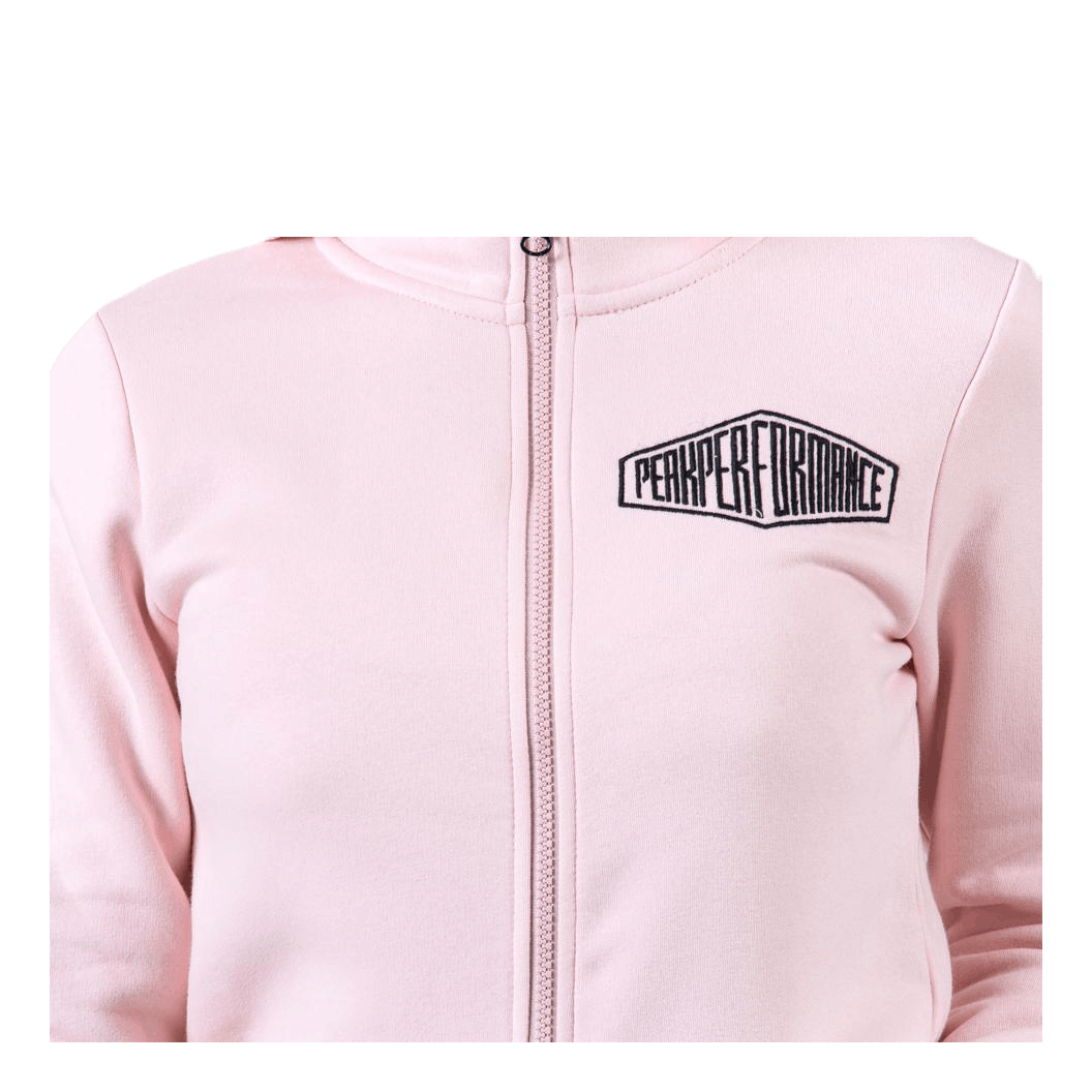 Comfy Zip Hood Pink