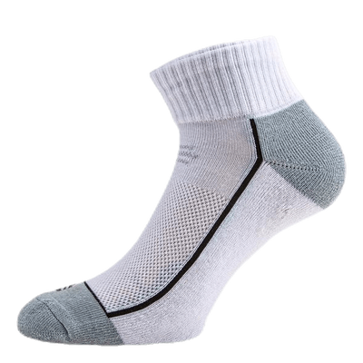Avery Quarter Socks 3-pack White
