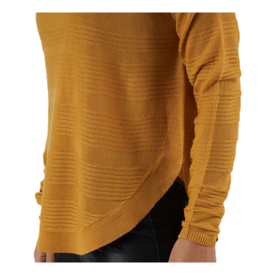 Caviar L/S Pullover Knt Yellow