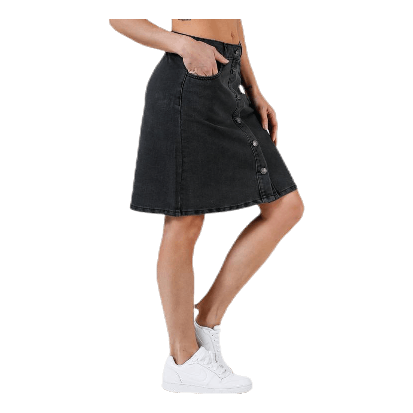 Farrah Reg Dnm Skirt Black