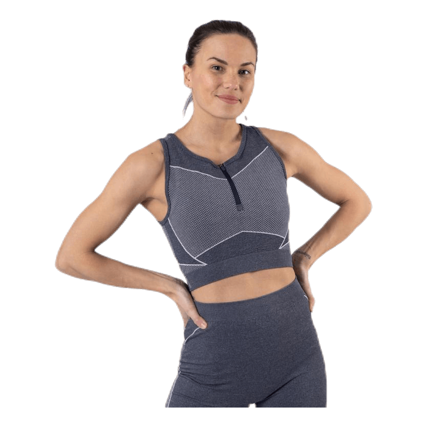 Fifi Life Circular Sports Bra Blue