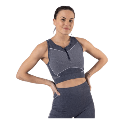 Fifi Life Circular Sports Bra Blue