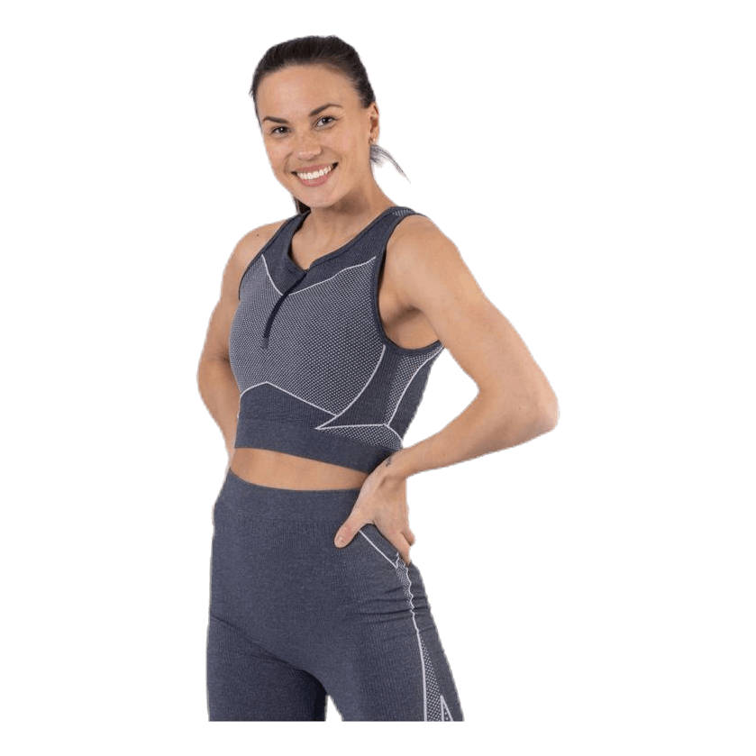 Fifi Life Circular Sports Bra Blue