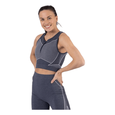 Fifi Life Circular Sports Bra Blue