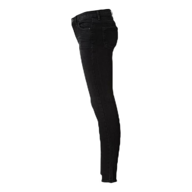 Blush Skinny Raw Jeans Black