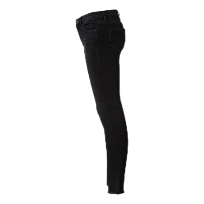 Blush Skinny Raw Jeans Black