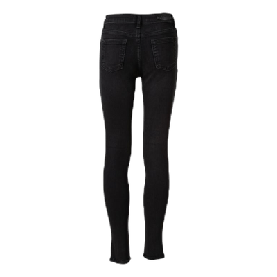 Blush Skinny Raw Jeans Black