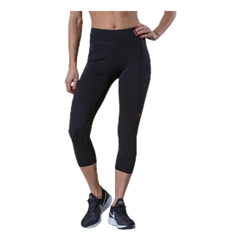 Performance Run 3/4 Tights Black