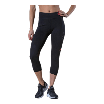 Performance Run 3/4 Tights Black