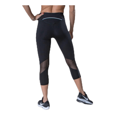 Performance Run 3/4 Tights Black