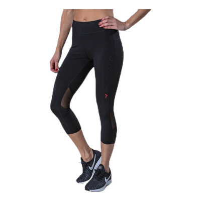 Performance Run 3/4 Tights Black