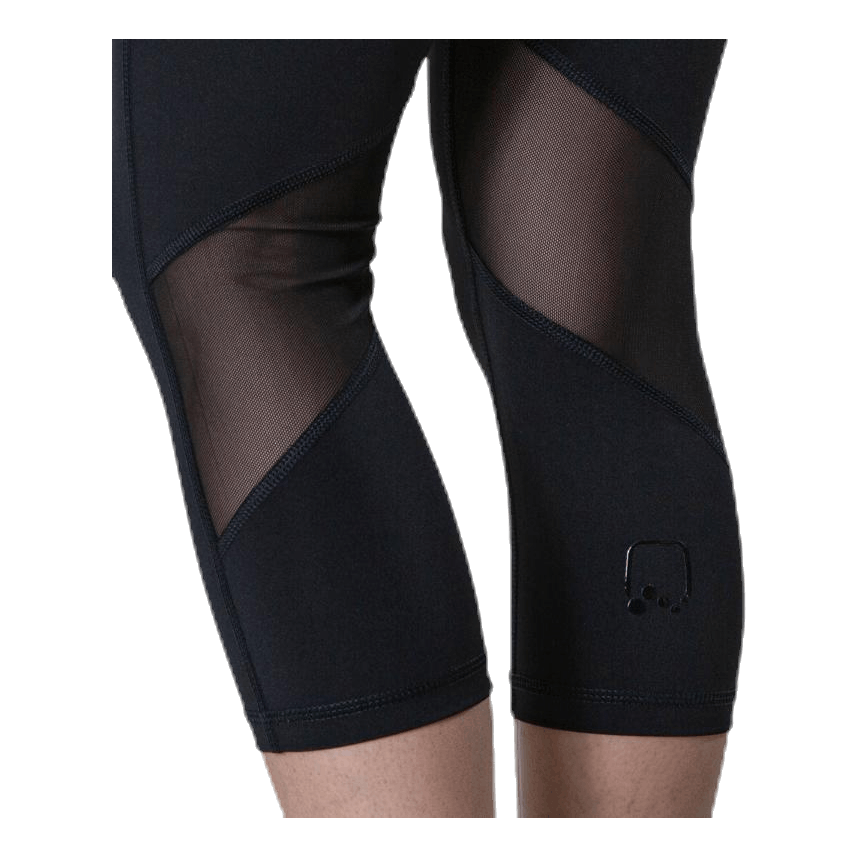 Performance Run 3/4 Tights Black