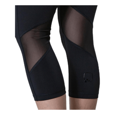 Performance Run 3/4 Tights Black