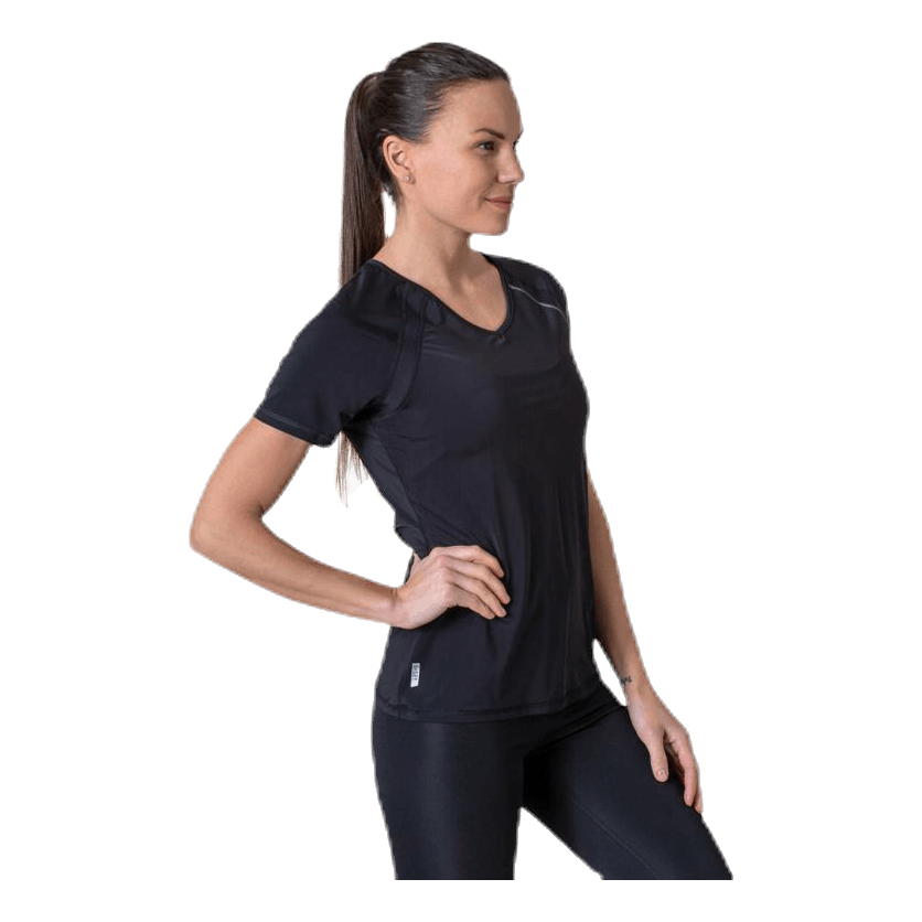 Performance Training Ss V-Neck  Tee Black