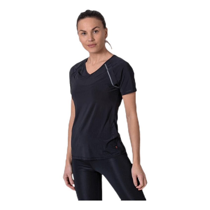 Performance Training Ss V-Neck  Tee Black