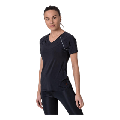 Performance Training Ss V-Neck  Tee Black