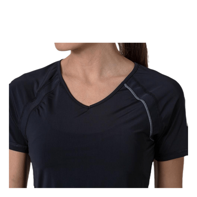 Performance Training Ss V-Neck  Tee Black