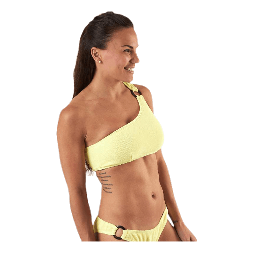 Nora Bikini Oneshoulder Top Yellow