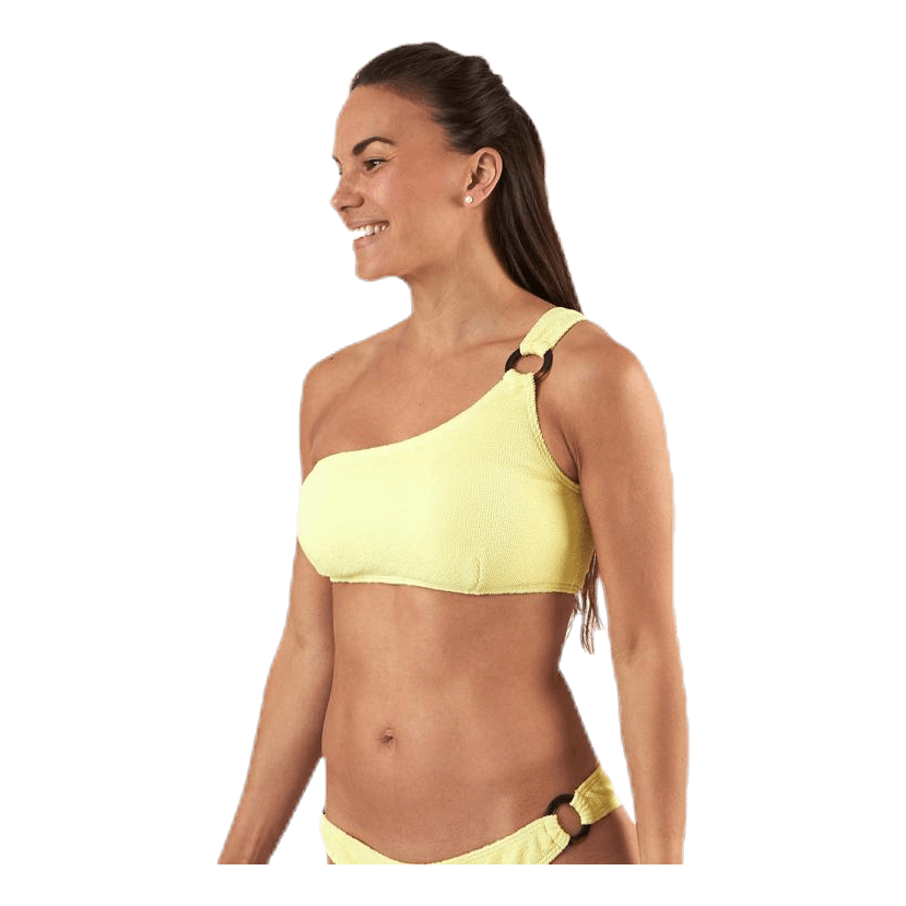 Nora Bikini Oneshoulder Top Yellow