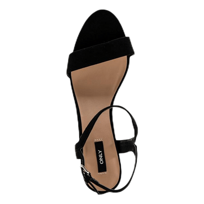 Balsa Mf Heeled Sandal Black